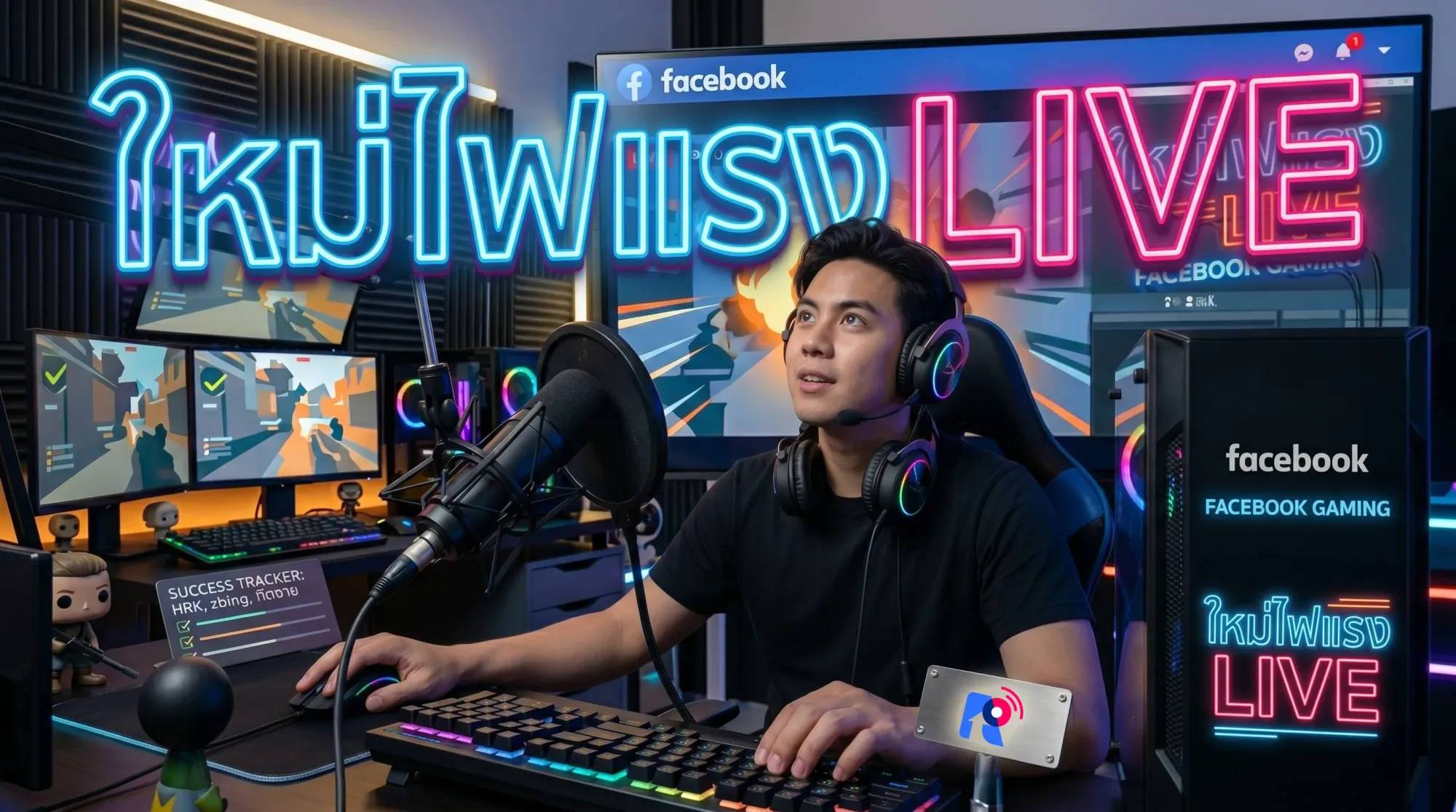 เทคนิค Live Stream เกมบน Facebook ให้ขึ้นแท่นสตรีมเมอร์หน้าใหม่มาแรง